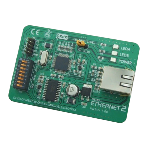 mikroElektronika Series Ethernet2 Manual
