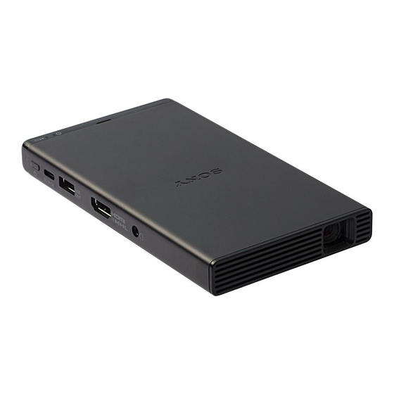 Sony MP-CD1 Operating Instructions