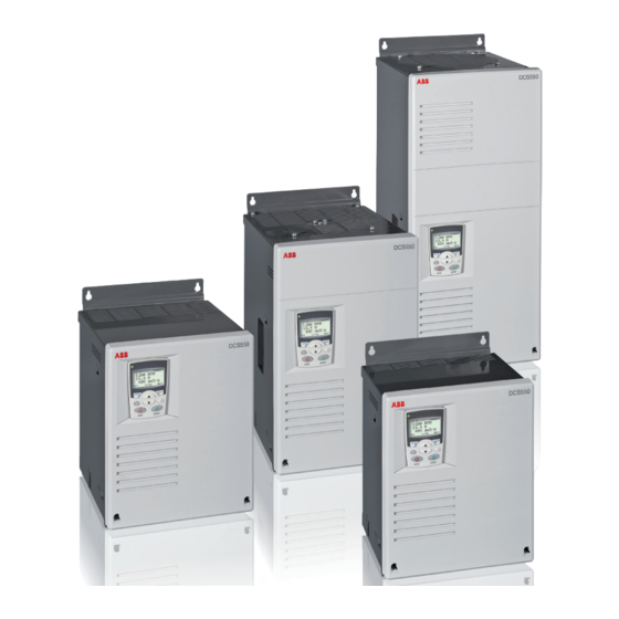 ABB DCS550-S01 Manuals