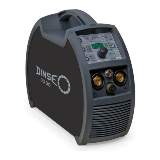 DINSEO DIX TIG G O 1406.M HF Pro Operation Manual