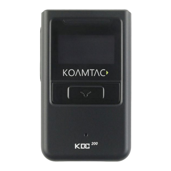 KoamTac KDC200 Quick Manual