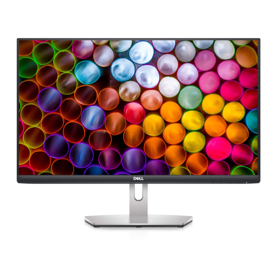 Dell S2721H IPS Monitor Manuals