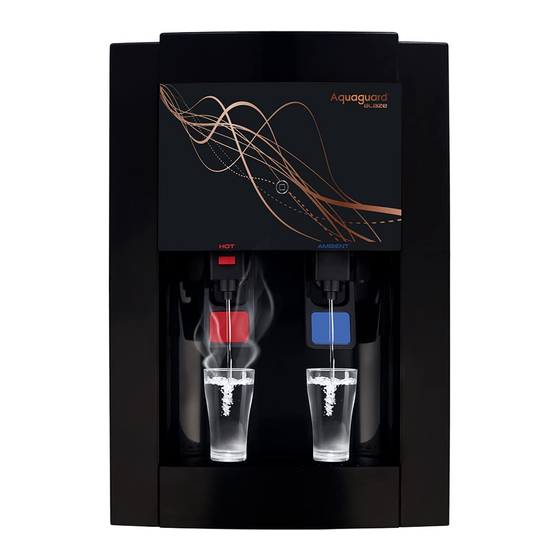 Eureka Forbes Aquaguard Blaze User Manual