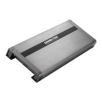 Ground Zero GZRA 1.2500DX Owner's Manual
