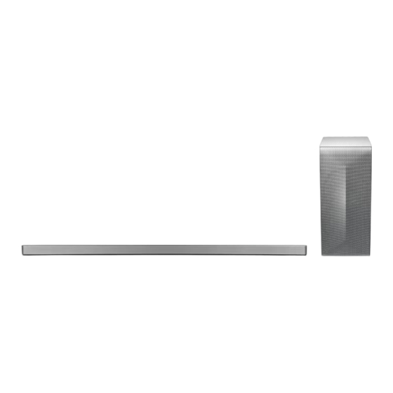 LG Music Flow HS8 LAS855M Manual