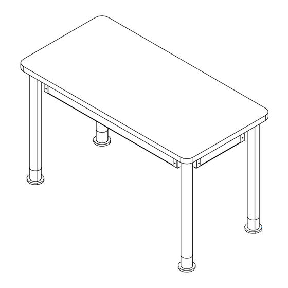 DIVERSIFIED SPACES UPLIFT! P8 Series Assembly Instructions Manual