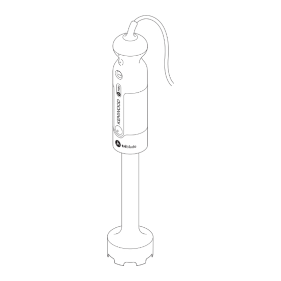 Kenwood triblade HB718 Instructions Manual
