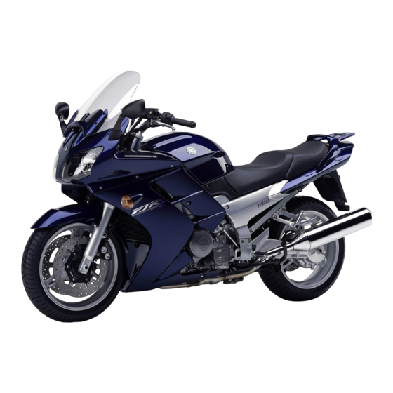 Yamaha FJR1300A Owner's Manual