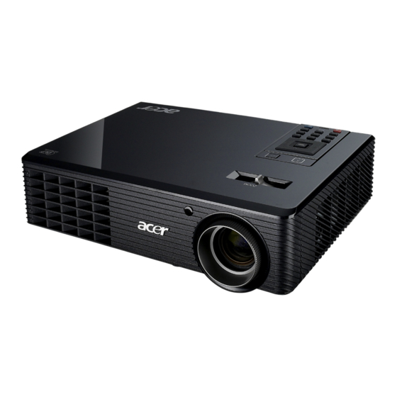 Acer X110 Specifications