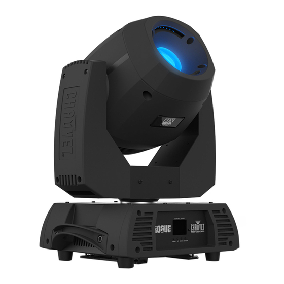 Chauvet Rogue R2 Spot Quick Reference Manual