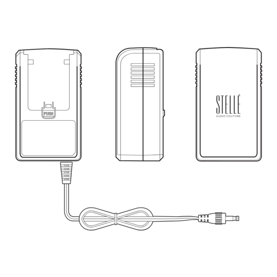 Stelle PILLAR Quick Start Manual