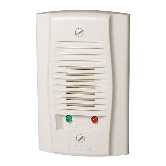 System Sensor APA151 Installation And Maintenance Instructions