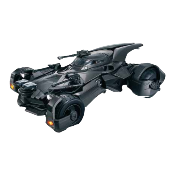 DC JUSTICE LEAGUE BATMOBILE Series Instructions Manual