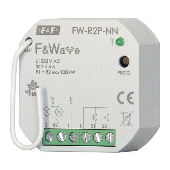 F&F FW-R2P Manual
