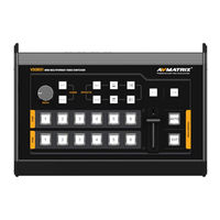 AVMATRIX VS0601U Quick Start Manual