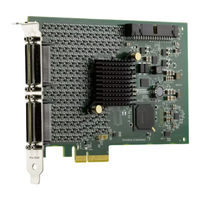 National Instruments PCIe-7820R Getting Started Manual