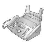 Panasonic KX-FP80 Operating Instructions Manual