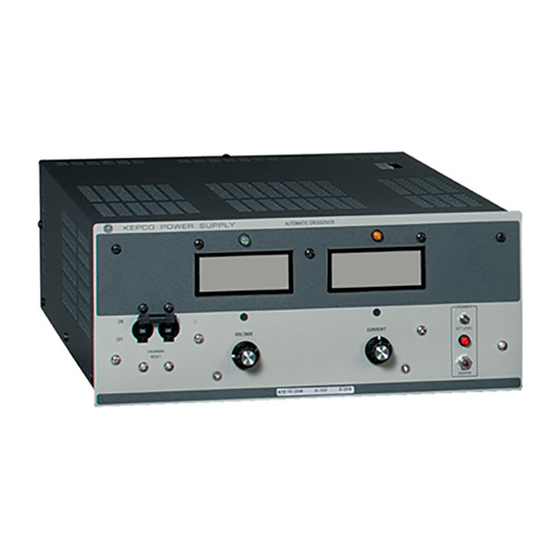 KEPCO ATE 6-50 Operator's Manual