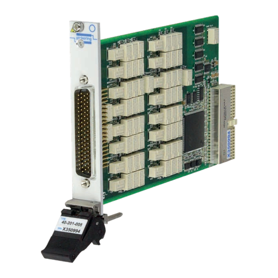 Pickering 40-201 User Manual