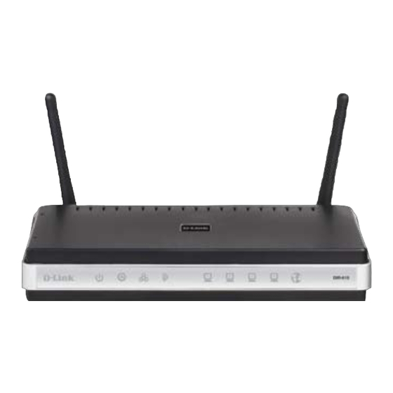 D-Link Wireless N Home Router DIR-615 Quick Installation Manual