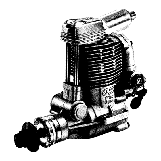 O.S. engine FS-70S Instructions