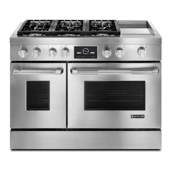 Jenn-Air JDRP548W Installation Instructions Manual