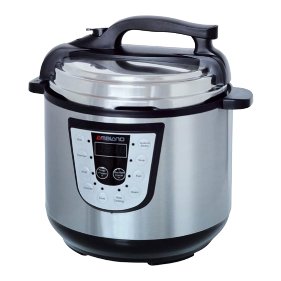 Sharp pressure cooker manual sale