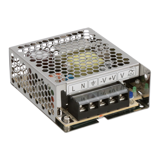 TDK-Lambda LS25 Series Instruction Manual