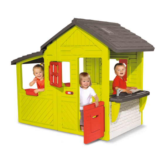 Smoby Maison floralie Manual