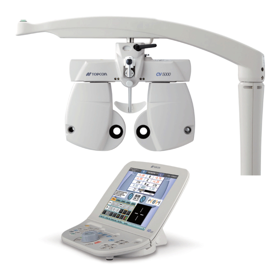 Topcon CV-5000 Repair Manual