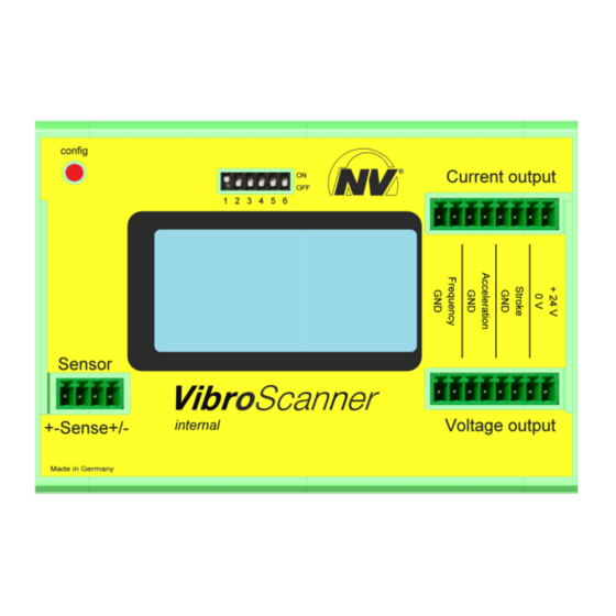 NetterVibration VibroScanner VSI Manuals