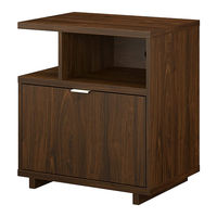 BUSH FURNITURE Kathy Ireland Home MDF127PW Manual