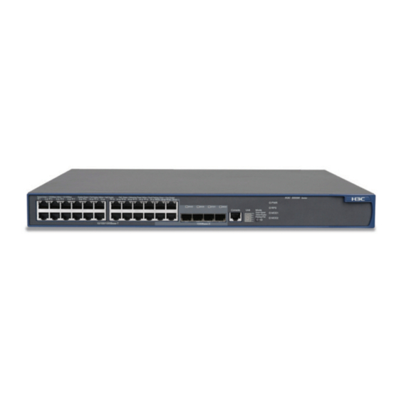 H3C S5500-SI Complete Series Quick Start