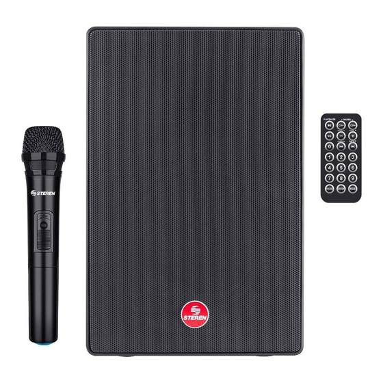Steren AMP-016 Portable Amplifier Battery Manuals