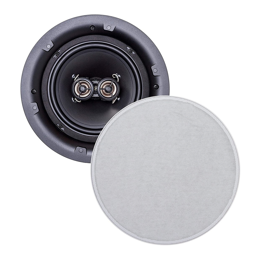 Cambridge Audio C165SS - In-Ceiling Stereo Speaker Manual