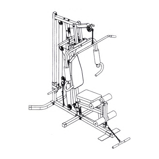 Keys Fitness STRENGTH TRAINER 150 User Manual
