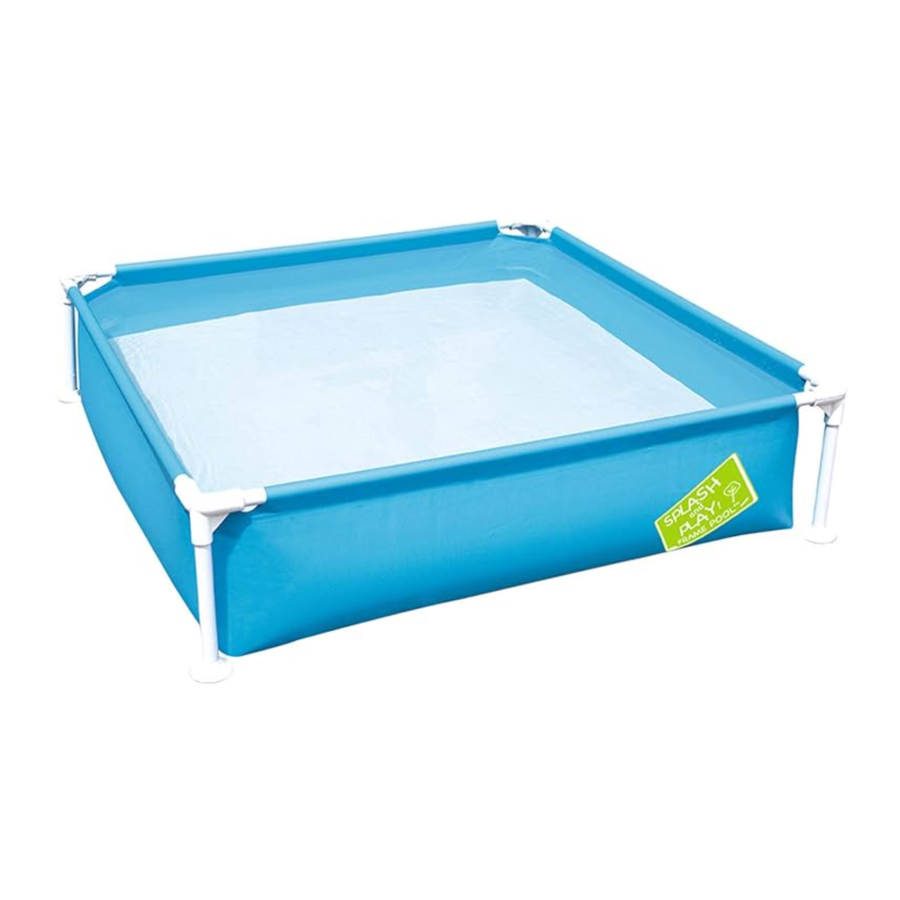 Bestway MY FIRST FRAME POOL Manual