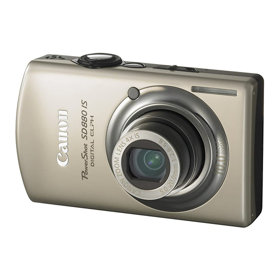 Canon PowerShot G10 - Digital Camera - Compact Software User's Manual