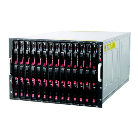 Supermicro SuperBlade User Manual