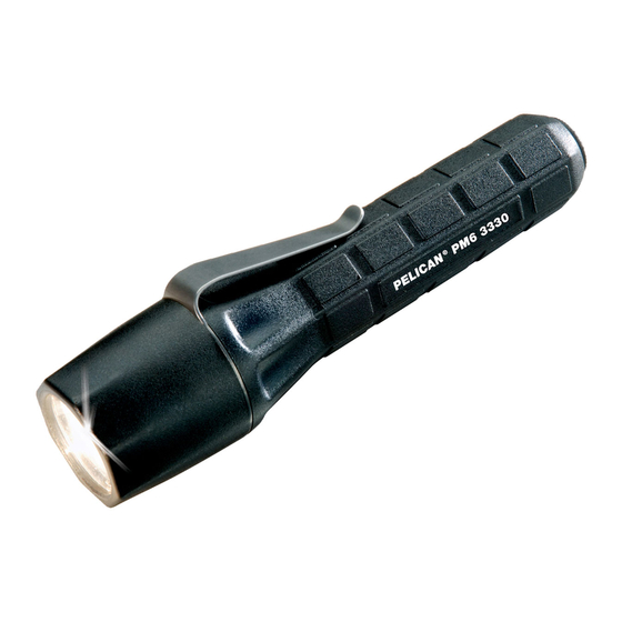Pelican PM6 3330 LED Instruction Manual