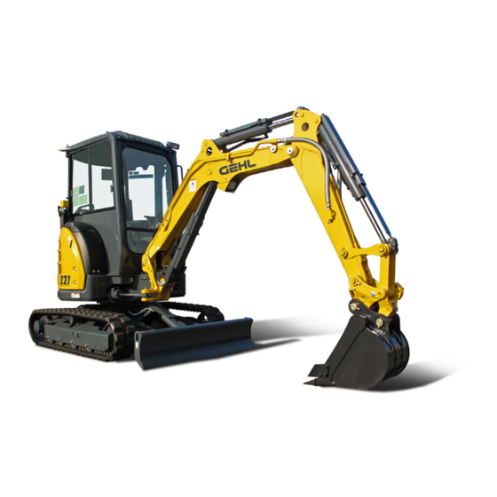 Gehl Z27 Operator's Manual