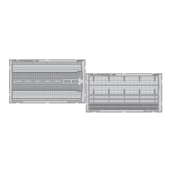 Eduard 72 629 Quick Start Manual