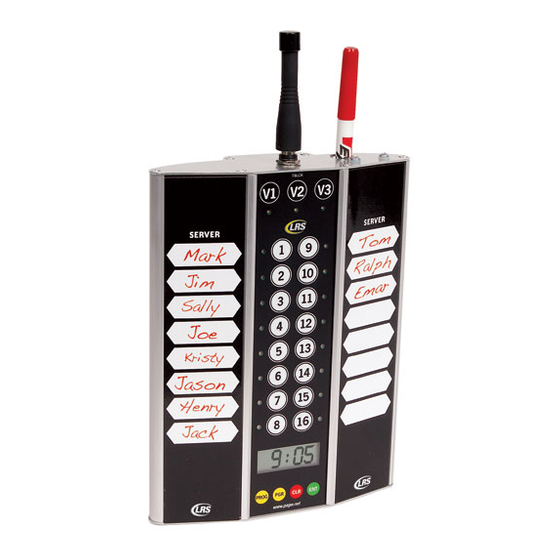 LRS T9601 Setup Manual