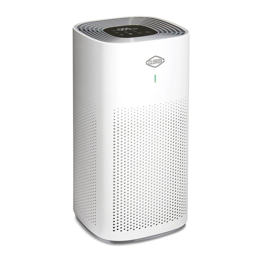 CLOROX 11010, 11011 - Large Room Air Purifier Manual