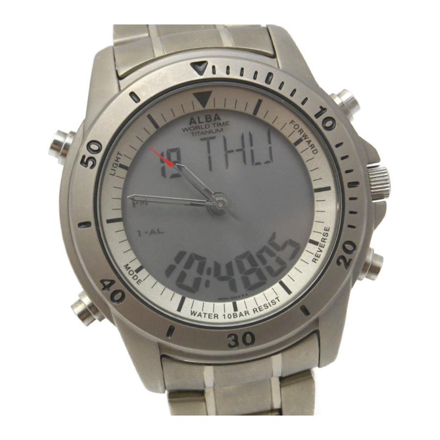 Pulsar NX04 - Watch Manual