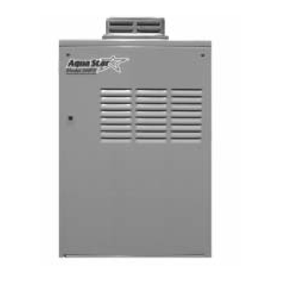 Controlled Energy Aquastar 240 FX Installation And Owner's Manual