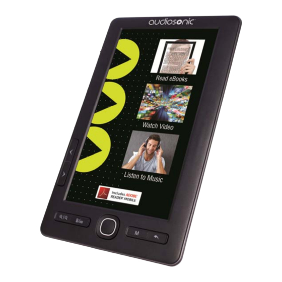 AudioSonic ASEET001K User Manual