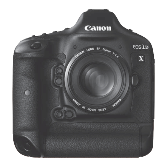 Canon EOC-1DX Instruction Manual