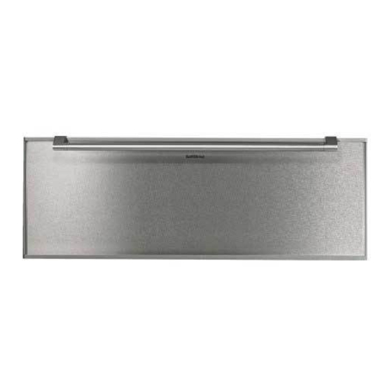 Gaggenau WS 28 Instructions For Use Manual