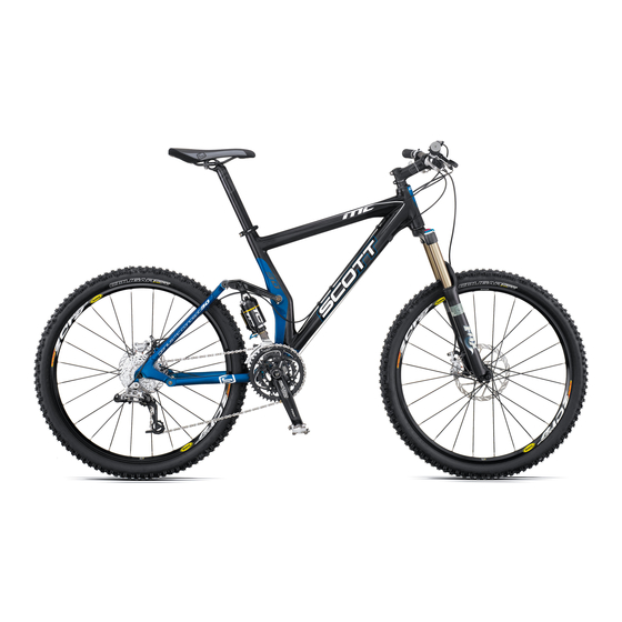 Scott genius mc 2007 Owner's Manual